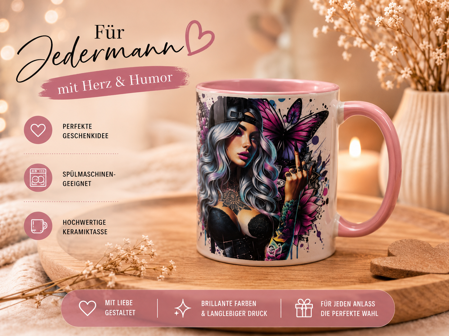 Tasse "Mittelfinger"