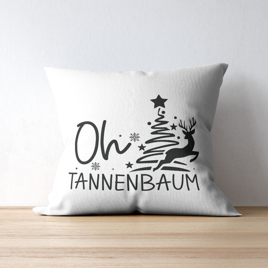 Kissenbezug "Oh Tannenbaum"