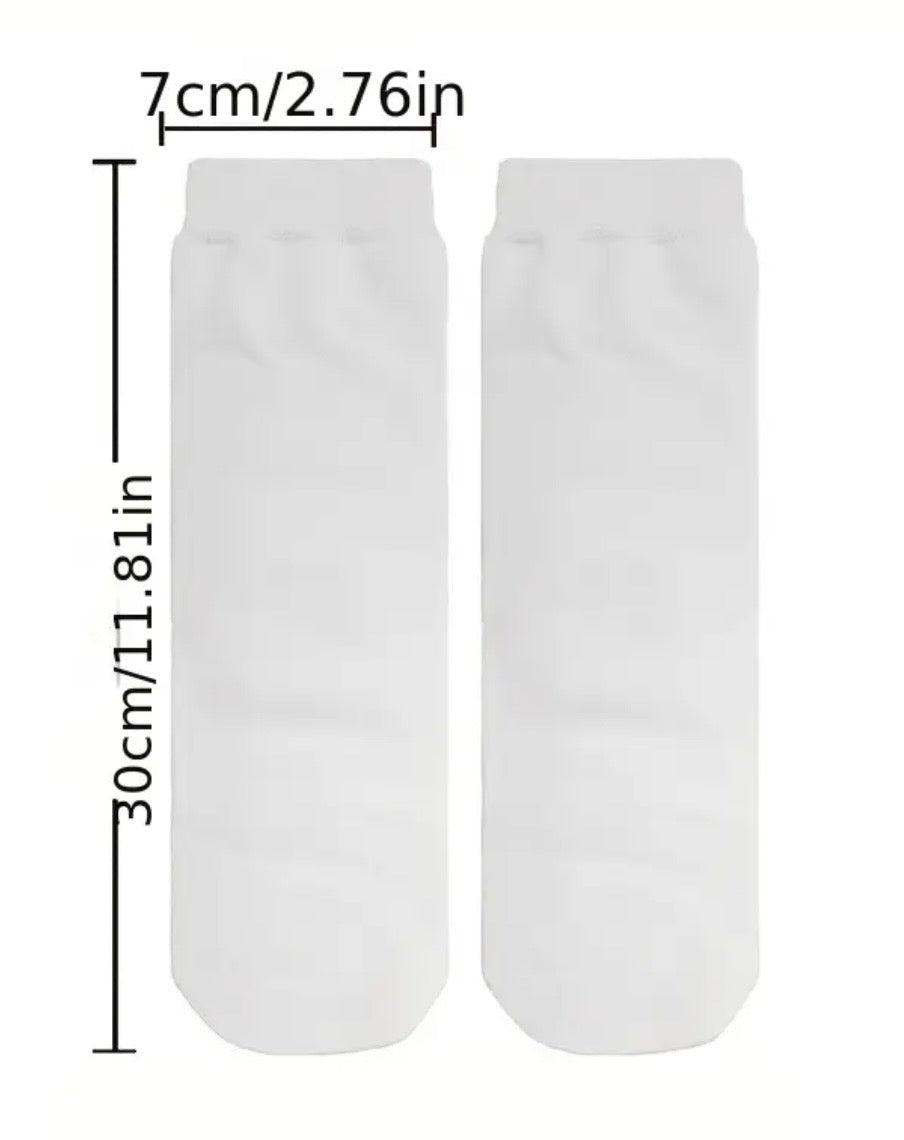 Personalisierte Socken mit Foto oder Name – individuell bedruckt