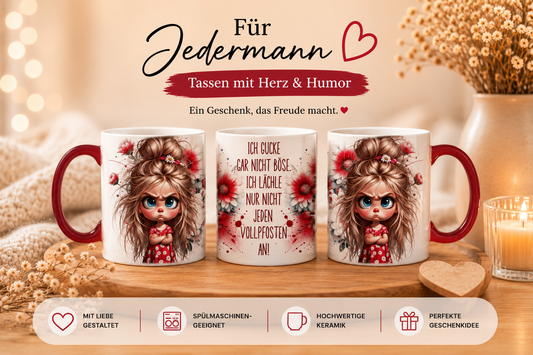 Tasse "Vollpfosten"