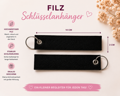 Schlüsselanhänger "Filz"