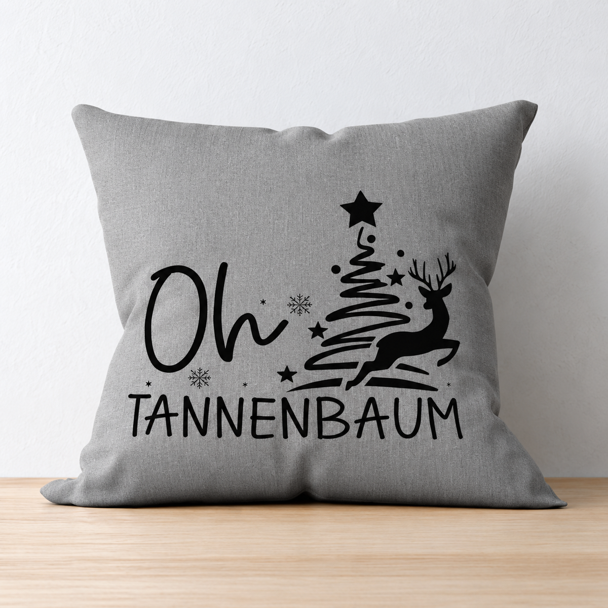 Kissenbezug "Oh Tannenbaum"