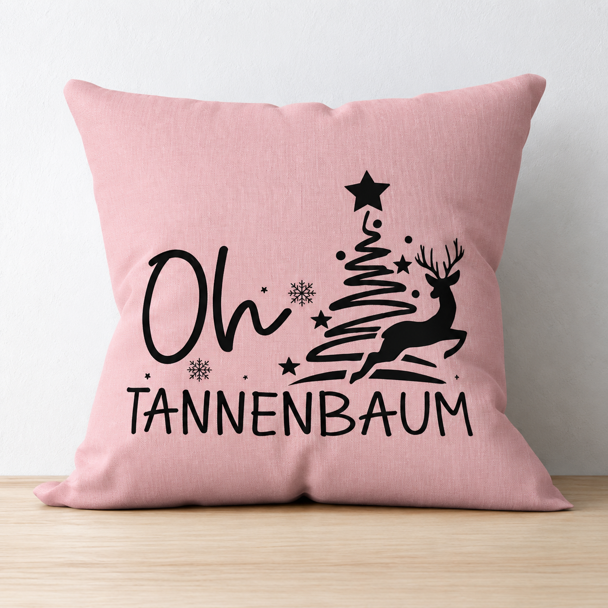 Kissenbezug "Oh Tannenbaum"