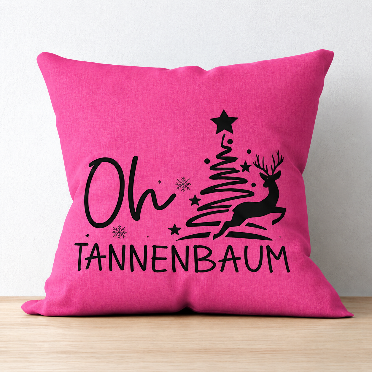 Kissenbezug "Oh Tannenbaum"