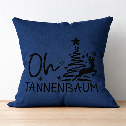 Kissenbezug "Oh Tannenbaum"